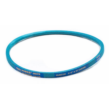 D&D 4LK310 31" Outside Length, 1/2" Top Width, 1 Ribs 4LK310